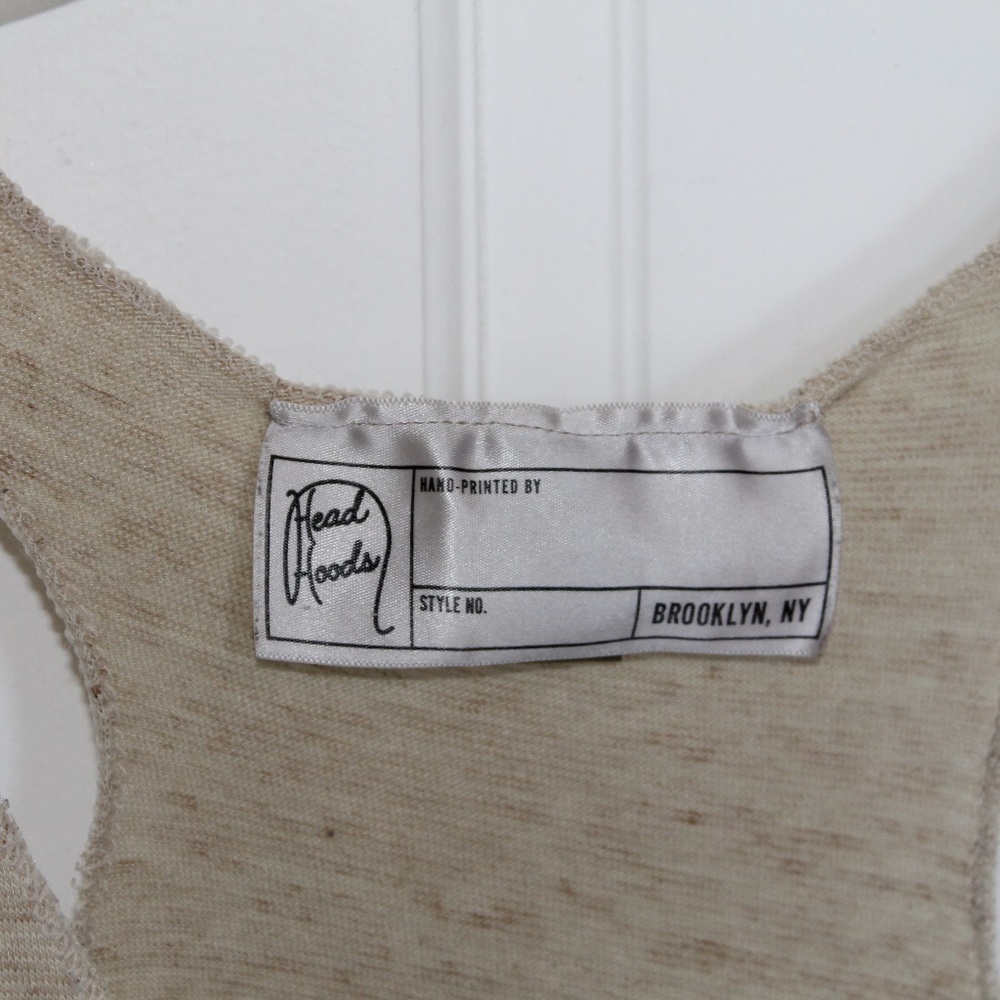 Hand Printed Tank - Picture 2 of 3